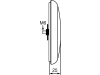 Hella® LED-Blinkleuchte rund, hinten links/rechts, Ø außen 140 mm, 10 – 30 V DC, 20 LEDs, E4 61200, 2BA 357 026-021