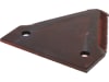 Fendt Messerklinge gezahnt, 82 x 76 x 3 mm für Mähmesser Mähdrescher Fendt, Massey Ferguson, D44103700