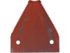 Fendt Messerklinge gezahnt, 82 x 76 x 3 mm für Mähmesser Mähdrescher Fendt, Massey Ferguson, D44103700