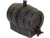 roto® Getränkefass "Barik" 2 l, Holzoptik, Polyethylen, 2100061950
