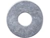 Kotflügelscheibe DIN 9021 17,0 x 50 x 3 mm, Stahl, verzinkt; blau passiviert (A2K), 041616