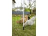 Ako Geflügelzaun "PoultryNet Maxi" 170 cm/25 m, grün, mit Doppelspitze, stromführend, 292340