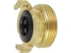 Geka® plus Gewindestück mit 1/2" AG