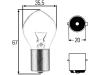 Hella® Kugellampe F2, 24 V, 35 W, BA20s, 8GA 002 083-251