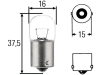 Hella® Kugellampe R5W, 24 V, 5 W, BA15s, 8GA 002 071-241