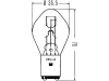 Hella® Biluxlampe 12 V, 35; 35 W, BA20d, für S2 Hauptscheinwerfer mit symmetrischem Licht, 8GD 002 084-131