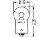 Hella® Kugellampe R10W, 12 V, 10 W, BA15s, 8GA 002 071-131