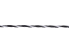 Ako Elektroseil "PlatinumLine" 6 mm/200 m, schwarz; weiß, 442837