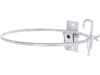KERBL Eimerhalter 280 mm, rund, zum Anschrauben, mit Auswurfsicherung, klappbar, 146041