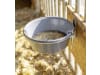 KERBL Eimerhalter 280 mm, rund, zum Anschrauben, mit Auswurfsicherung, klappbar, 146041