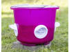 KERBL Futtereimer 12 l, pink; transparent, 70204