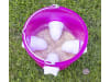 KERBL Futtereimer 12 l, pink; transparent, 70204