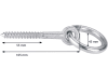 KERBL Barrenring mit Holzschraube,  x 10 mm, verzinkt, 12282/2
