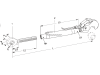 Walterscheid Oberlenker "SOLH", Kat. 2, L 545 – 775 mm, mit Fanghaken, 1309956