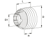 Walterscheid Schutztrichter "PG20" P; PW80° 300; 400; 500; 480; 580, 185 x 157 mm, 1120025