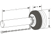 Walterscheid Schutzhälfte "SDH25" W 2300; 2400; 2500, außen, 550 mm, 8 Rippen, 1375621