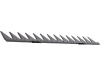 ESM Mähmesser 71 cm, ohne Verstärkung, für Hobby-Universalbalken Balkenmäher Gutbrod, 248 1140