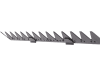 ESM Mähmesser 137 cm, ohne Verstärkung, für Mittelschnittbalken Balkenmäher Agria 2300, 3300, 257 0520