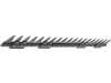 ESM Mähmesser 97 cm, mit Verstärkung, für Hobby-Universalbalken Balkenmäher Agria, 249 0430