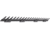 ESM Mähmesser 102 cm, ohne Verstärkung, für Hobby-Universalbalken Balkenmäher Agria, AL-KO, Eurosystems, 248 0020