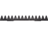 ESM Mähmesser 71 cm, ohne Verstärkung, für Hobby-Universalbalken Balkenmäher Agria, AL-KO, Eurosystems, Tielbürger, 248 0040