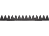 ESM Mähmesser 71 cm, mit Verstärkung, für Hobby-Universalbalken Balkenmäher Agria, Viking, 249 0050