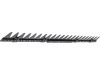ESM Mähmesser 112 cm, mit Verstärkung, für Schwinghebelbalken Balkenmäher Bucher, Tielbürger, 249 0910
