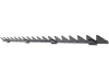 ESM Mähmesser 137 cm, mit Verstärkung, für Fingerbalken Balkenmäher Agria, 259 0270