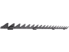 ESM Mähmesser 145 cm, mit Verstärkung, für Fingerbalken Mittel-/Hochschnitt Balkenmäher Agria, 259 0660