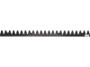 ESM Mähmesser 117 cm, ohne Verstärkung, für Schwinghebelbalken Balkenmäher Agria, Brumi, S.E.P., 248 1390