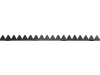 ESM Mähmesser 137 cm, mit Verstärkung, für Fingerbalken Balkenmäher Agria, 259 0270