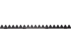 ESM Mähmesser 145 cm, mit Verstärkung, für Fingerbalken Mittel-/Hochschnitt Balkenmäher Agria, 259 0660