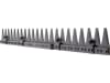 ESM Mähmesser 112 cm, mit Verstärkung, für Schwinghebelbalken Balkenmäher Bucher, Tielbürger, 249 0910