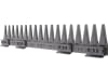 ESM Mähmesser 91 cm, ohne Verstärkung, für Universal-S-Klappbalken Balkenmäher Agria, AL-KO, Benassi, Husqvarna, 248 1960