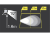 LED-Arbeitsscheinwerfer 1.275 lm 20 W, 10 – 48 V, 4 LEDs, quadratisch, 098 174 713