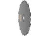 STIHL Sägeblatt 200 mm Stahl, 22 St. Meißelzähne, für Motorsense FS 260, FS 300, FS 400, 4119 713 4200