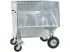 Growi® Großraumkuli B x H x T: 130 x 150 x 130 cm für Frontlader Euro-Aufnahme, feuerverzinkt, 15904