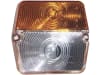 Lichtscheibe quadratisch, 100 x 94 mm, für Blink-Positionsleuchte "ROM II"  (Best. Nr. 11574555, 11574556)