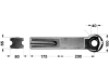 Rockinger Zugöse Ø 40 mm, Stützlast 2.000/2.500 kg, D-Wert 120 kN, ROE57231