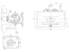 Rockinger Zugmaul "RO841B" automatisch mit Flansch, B x H 160 × 100 mm, Ø Bolzen 38 mm, für landwirtschaftliche Anhänger und selbstfahrende Maschinen, RO841B50000