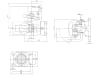 Rockinger Zugmaul "RO873B" automatisch mit tieferem Maulgrund und Flansch, B x H 140 × 80 mm, Ø Bolzen 36 mm, für Traktor, RO873B40301