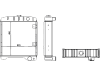 Wasserkühler für Traktor Case IH Maxxum 5120–5250, 440021N