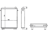 Wasserkühler für Traktor Deutz-Fahr Agrotron; Traktor Lamborghini R, Victory; Traktor Same Diamond, 440018N