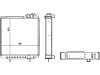 Wasserkühler für Traktor Case IH Magnum 7110–7240, 440026N