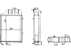Wasserkühler für Traktor John Deere 20er-, 30er- und 35er-Serie, 440035N