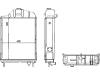 Wasserkühler für Traktor Zetor 14145, 16145, 440103N