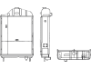 Wasserkühler für Traktor Ursus 1439, 440107N