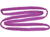 KERBL Rundschlinge Länge 1,0 m, Zugkraft direkt 1,0 t, purple, doppelt ummantelt, 37712