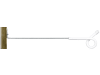 Patura Abstandhalter mit Ösenisolator, für Montage seitlich an Holzpfosten, Breitbänder bis 40 mm, 40 cm, 5 St., 166205