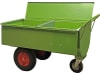 Growi® Futterwagen "250 LL" mit Trennwand und Deckel 250 l, 12145